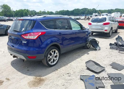 2013 Ford Escape Titanium из США, поврежденный, VIN 1FMCU0J95DUB89186
